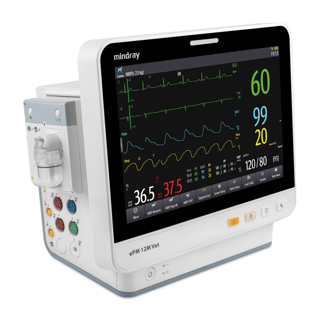 Patient monitor ePM 12M Vet incl. IBP + CO2 + AG module | Eickemeyer ...